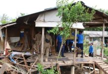 Terbukti Ruli Digunakan Untuk Narkoba, Tim Terpadu Bongkar Bangunan di Kampung Madani Kampung Madani