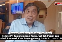 Wawancara Khusus dengan Arbain Mantan Pemilik Pabrik Textil di Kota Tanjungpinang Arbain