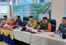 Dukung Pembangunan, Sertu Agung Joko Hadiri Musrenbang Tingkat Kelurahan Tarempa Kelurahan Tarempa