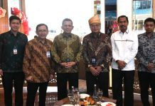 Gubernur Ansar Ahmad Silahturahmi dengan Rony Widijarto Kepala BI Kepri yang Baru Gubernur Ansar Ahmad dan Kepala BI Kepri