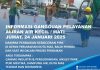 Info Gangguan Air Batam, Ada Kebocoran Pipa Depan Perum Duta Mas