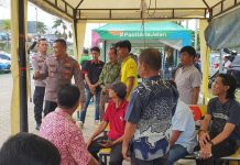 Pengemudi Taksi Online Apresiasi Jumat Curhat Kapolsek Bandara Hang Nadim Batam Kapolsek Bandara Hang Nadim Batam