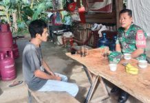 Nasihat Sertu Sholihin Untuk Generasi Muda Tarempa agar Tidak Masuk Pergaulan Negatif