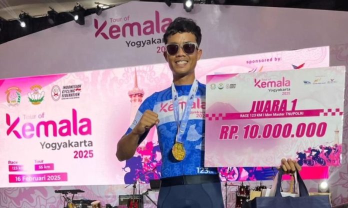 Brigpol Almy Hanggara dari Polres Bintan Raih Emas