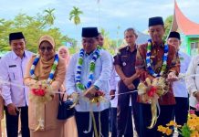 Wabup Risnawanto Hadiri Peresmian Gedung Pusat Layanan Haji dan Umrah Terpadu Kemenag Pasbar