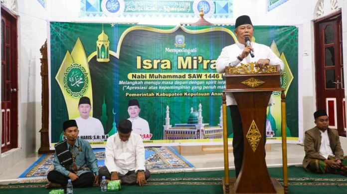 Hadiri Isra Mi’raj Nabi Muhammad SAW, Abdul Haris Sampaikan Permohonan Maaf dan Ucap Terimakasih