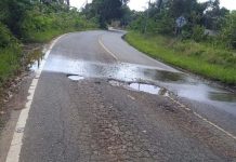 Jalan Alternatif Dompak ke Kota Kijang Ancam Pengendara Malam Hari Jalan Alternatif Dompak ke Kota Kijang Ancam Pengendara Malam Hari