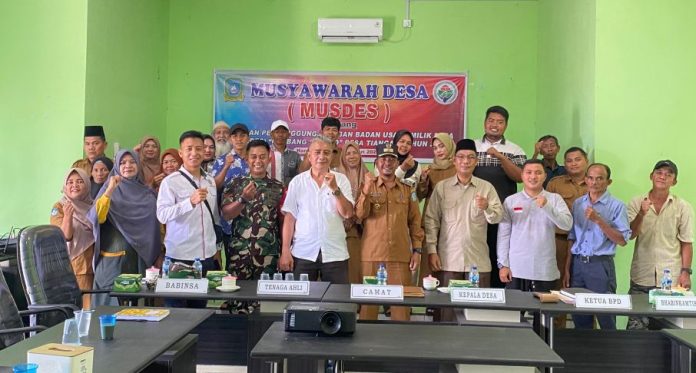 Kopda Indra Lesmana Dukung Usaha BUMDES Gerbang Sakato