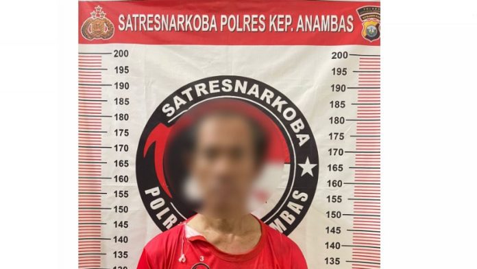 Miliki 8 Paket Sabu SR Ditangkap Satresnarkoba Polres Anambas