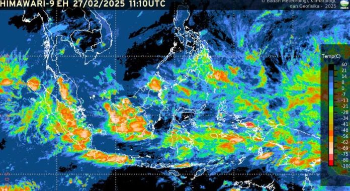 Prakiraan Cuaca 27-3 Maret 2025, Waspada Siklon Biaca dan Sidang Isbat Potensi Hujan