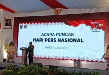 Puncak HPN 2025 Banjarmasin, Fadli Zon: Pers Mengabarkan dan Ngawal Kebijakan