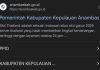 WASPADA, Website Pemkab Anambas Diserang Hacker Judi Online