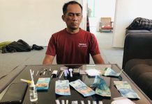 Pengedar Sabu di Karimun Diamankan TNI Unit Intel Kodim 0317/TBK mengamankan terduga pelaku pengedar sabu-sabu, Edi Karyanto