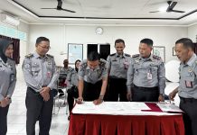 Pencanangan Pakta Integritas dan Penandatangan Perjanjian Kinerja Rutan Karimun
