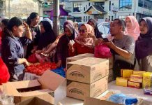 Gerakan Pangan Murah Ramadan Dinas DPPP Pemko Tanjungpinang dan BI Diserbu Warga Gerakan Pangan Murah Pemko Tanjungpinang