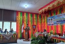 Wabup Risnawanto didampingi anggota DPRD Pasbar Hadiri Musrenbang Kecamatan Pasaman Tahun 2025