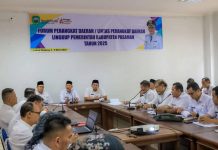 Bupati Sabar AS buka Rapat penyusunan Rencana Kerja Forum Perangkat Daerah Kabupaten Pasaman