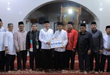 Bupati Pasaman Sabar AS Pimpin TSR di Mesjid Raya Alahan Mati, Masyarakat Harapkan Pembangunan Jembatan