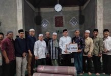 Pengurus Mesjid Al-Muhajirin Kampung Selamat Mengaku Bangga dikunjungi Bupati Sabar AS