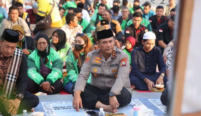 Kapolda Kepri Irjen Pol Asep Safrudin Gelar Bukber Komunitas Asosiasi Driver Online