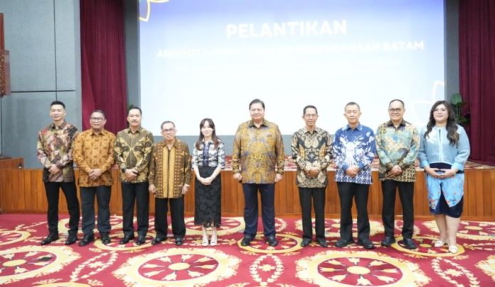 Menko Perekonomian RI Lantik Tujuh Deputi BP Batam