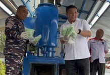 Pangkoarmada I Laksda TNI Fauzi Musnahkan 60 Ribu Butir Pil Ekstasi