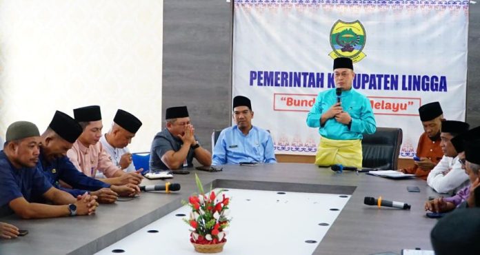 Rakor Perdana Bupati M Nizar dengan Wabup Lingga Novrizal