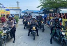 Sinergi Polres dan Kodim dan Lanal Tarema Apel Terpadu PAM Lebaran 2025 Sinergi Polres dan Kodim dan Lanal Tarema Apel Terpadu PAM Lebaran 2025