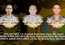 Tiga Anggota Polres Way Kanan Lampung Tewas di Lokasi Sabung Ayam Tiga Anggota Polres Way Kanan Lampung Tewas di Lokasi Sabung Ayam