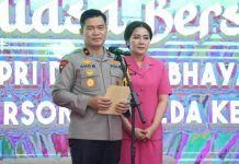 Kapolda Kepri Irjen Pol Asep Safrudin Pimpin Pelantikan Wakapolda dan Sertijab Kapolres Wakapolda Kepri Brigjen Pol Anom Wibowo ok