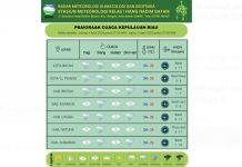 Prakiraan Cuaca Provinsi Kepri 4 April 2025, Cuaca Kelembapan Tinggi