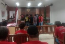 Sidang Lanjutan Oknum Polisi Remaja Terdakwa Kasus Narkoba di Mess Polresta Batam Sidang Lanjutan Oknum Polisi Remaja Terdakwa Kurir