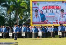 Wali Kota Lis Darmansyah Pimpin Upacara Hari Otonomi Daerah ke-29 Wali Kota Lis Darmansyah Pimpin Upacara Hari Otonomi Daerah ke-29