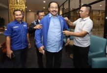 Nurdin Basirun Merapat Partai Demokrat, Jadikan Karimun Semakin Hebat Karimun sekaligus Gubernur Kepri Nurdin Basirun, merapat ke Partai Demokrat.