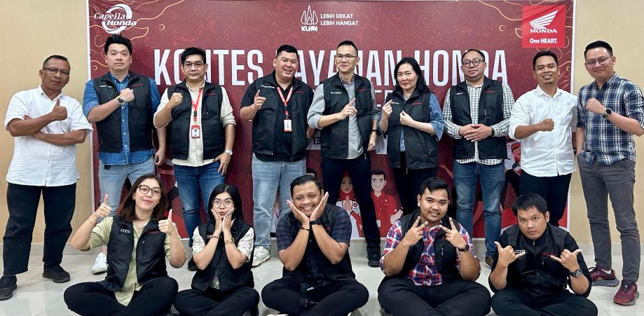 Berikut Pemenang Kontes Layanan Honda Regional Kepri