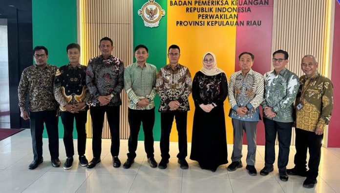 Bupati Anambas Hadiri Penyampaian LHP Keuangan ke Kantor