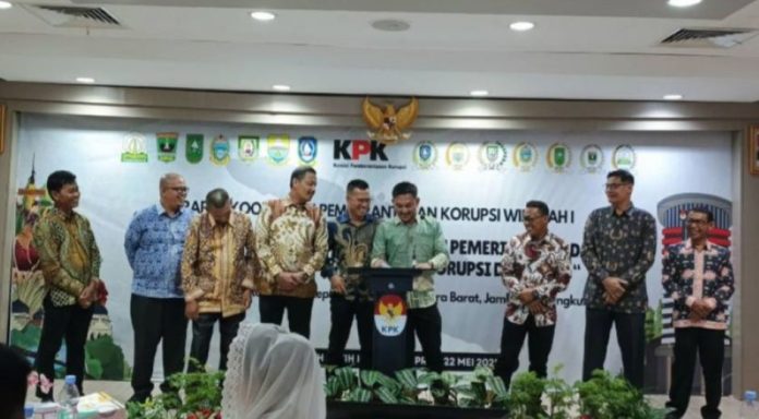Bupati Anambas Hadiri Rakor Penguatan Sinergi KPK dan Pemerintah Daerah