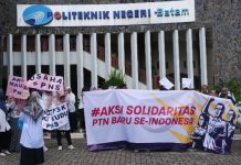 Demo Polibatam, Alih Status PPPK Jadi ASN PNS Secara Penuh