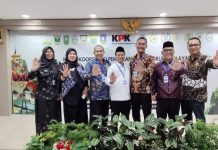 Bupati Pasaman Barat Yulianto, Bersama OPD Terkait Hadiri Rapat Koordinasi dengan KPK