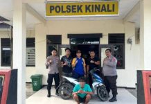 Pelaku Curanmor Kembali Dibekuk Tim Opsnal Polsek Kinali di Muara Kiawai Pasaman Barat