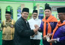 Plt Sekda Teguh Supriyanto Lepas Keberangkatan 22 JCH Pasaman Ke Tanah Suci