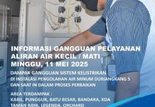 Info Gangguan Air Batam Dampak Perbaikan Kelistrikan di Instalasi Duriangkang Info Gangguan Air Batam Dampak Perbaikan Kelistrikan di Instalasi Duriangkang