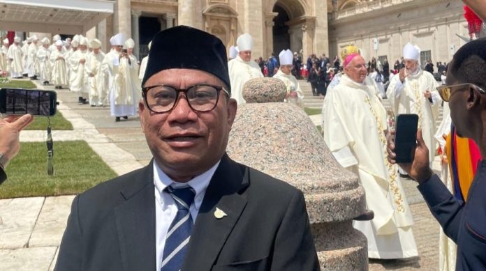 Kesan Fary Francis, Hadiri Pelantikan Paus Leo XIV di Vatikan Kesan Fary Francis, Hadiri Pelantikan Paus Leo XIV di Vatikan