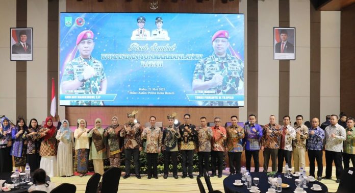 Letkol Marinir Tomas Febrianto Resmi Jabat Danyonmarhanlan IV Batam Pisah Sambut, Letkol Marinir Tomas Febrianto Resmi Jabat Danyonmarhanlan IV Batam