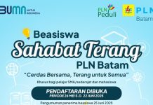 PLN Batam Hadirkan Beasiswa Sahabat Terang, “Cerdas Bersama, Terang untuk Semua” PLN Batam Hadirkan Beasiswa Sahabat Terang
