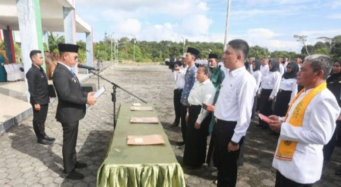 Bupati Anambas Aneng Lantik 117 CPNS dan 1.782 PPPK Tahap I Tahun 2025
