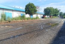 Penampakan Jalan Km 6 Kijang Lama Tanjungpinang Rusak Parah