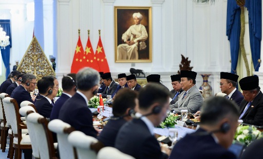 Presiden prabowo dan Tiongkok