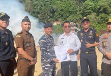 Rokok Ilegal Tangkapan Lanal Tarempa Senilai Rp 3,5 M Dimusnahkan Bea Cukai Tanjungpinang Rokok Ilegal Tangkapan TNI-AL Lanal Tarempa Senilai Rp 3,5 M