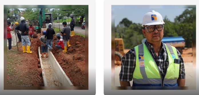 BP Batam Lakukan Perbaikan Jalan Biang Kemacetan diJalan Letjen Suprapto SP Plaza BP Batam Perlebar Jalan Biang Kemacetan di depan SP Plaza Sagulung